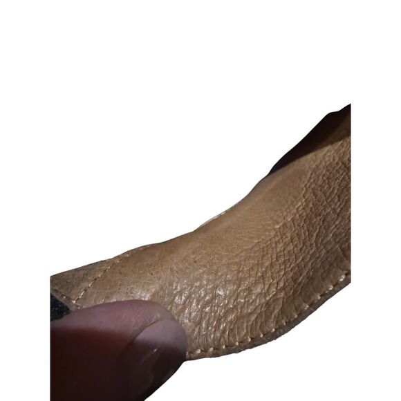 Free People Wilder Black Leather Ankle Booties Size 37 US 7 - Picture 8 of 9